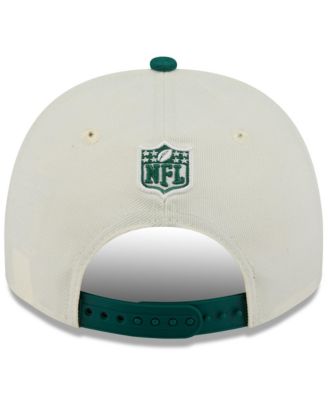 Men's Cream/Green New York Jets 2025 NFL Draft A-Frame 9FIFTY Snapback Hat