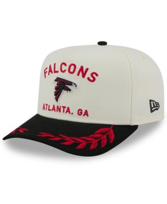 New Era - Men's Cream/Black Atlanta Falcons 2025 NFL Draft A-Frame 9FIFTY Snapback Hat