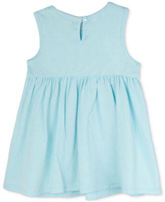 Baby Girls Tank Dress with Pockets & Headband, 2 Piece Set