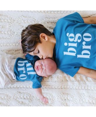 Baby Boys Lil Bro Short Sleeve Bodysuit