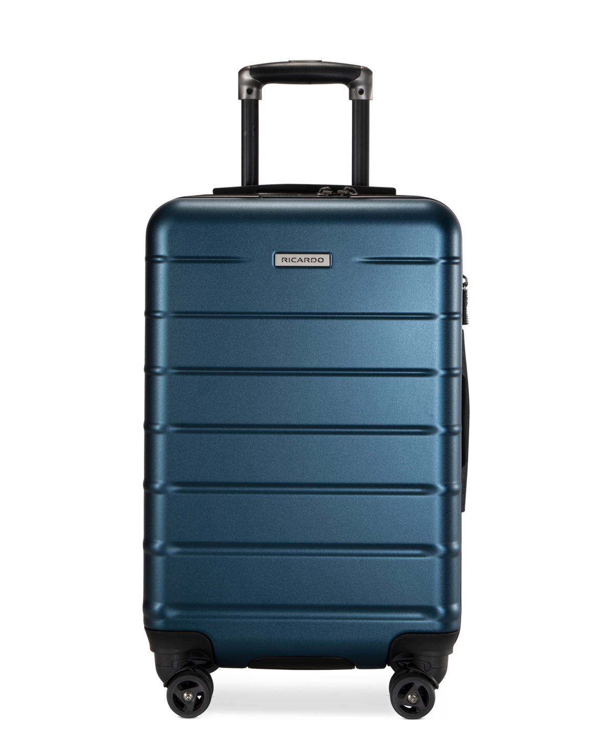 Ricardo Cambria Hardside 20" Carry-on Spinner Suitcase In Blue Pearl
