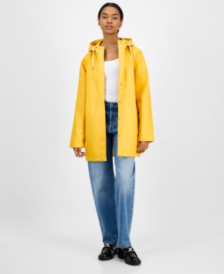 BAXTER  WOOD - Unisex Trawler Hooded Mid-Length Raincoat