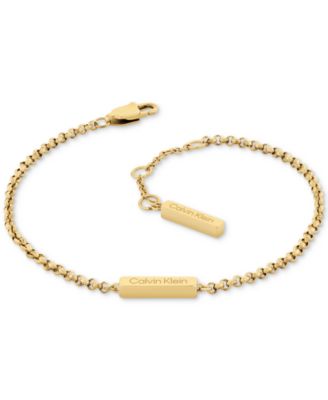 Stainless Steel 3-Pc. Set Crystal Mixed Chain Bracelets