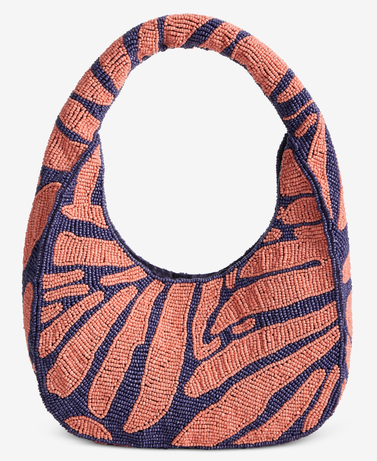 Hand Beaded Hobo Bag, Exclusively at Macy's - Pink