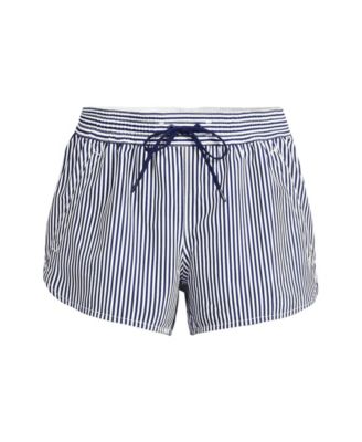 Plus Size 3" Packable Cover-up Swim Shorts