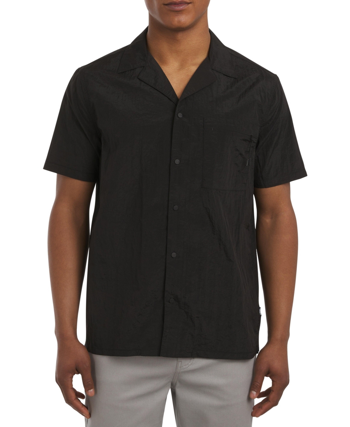Men's Remi Camp Shirt - Black