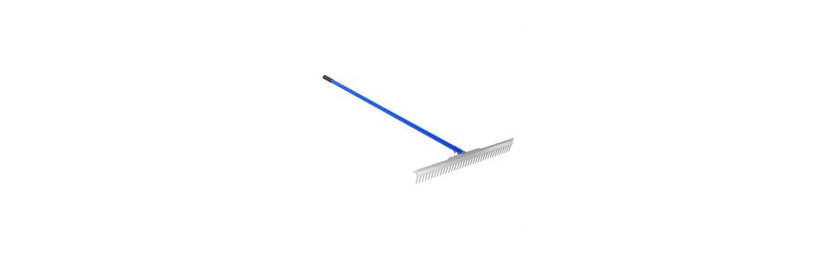 28-129 Landscape Rake T Connector 36-inch 6 Foot Handle - Blue