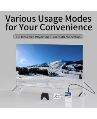 Handheld Game Console RG 40XXV 4.0'' IPS Screen with 64G TF Card 5G WiFi 4.2 Bluetooth Online, and HDMI Retro Emulator