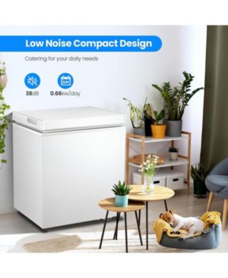 1.8 Cu. Ft. Chest Freezer – This compact, freestanding freezer features a removable basket, adjustable temperature, and a top-opening door, making it perfect for home, kitchen, office, or bar use