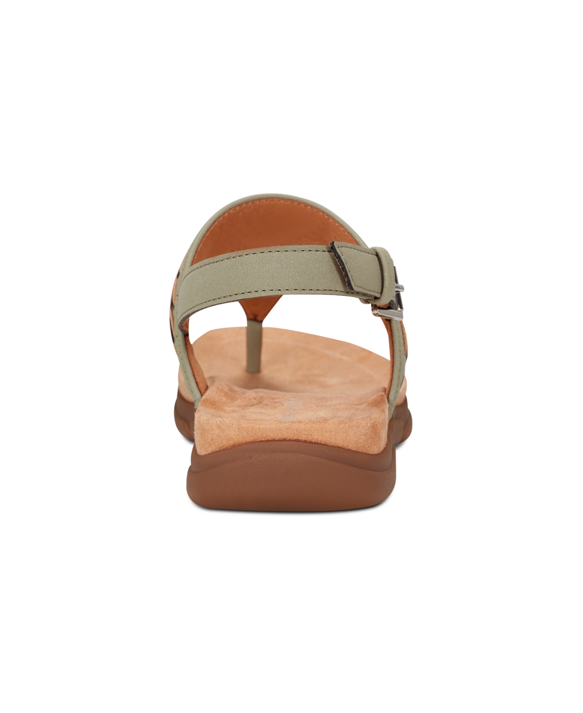EASY SPIRIT WOMEN'S MONTE WOVEN T-STRAP FLAT SANDALS 