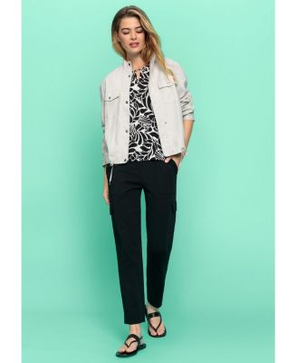 Women's Mona Fit Straight Cropped Cargo Pant