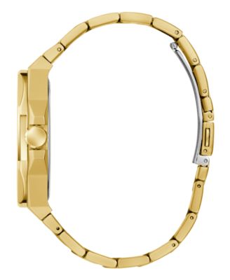 Men's Analog Gold-Tone Stainless Steel Watch, 42mm