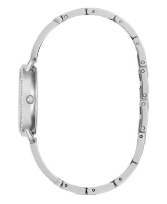 Women's Analog Silver-Tone Stainless Steel Watch, 30mm