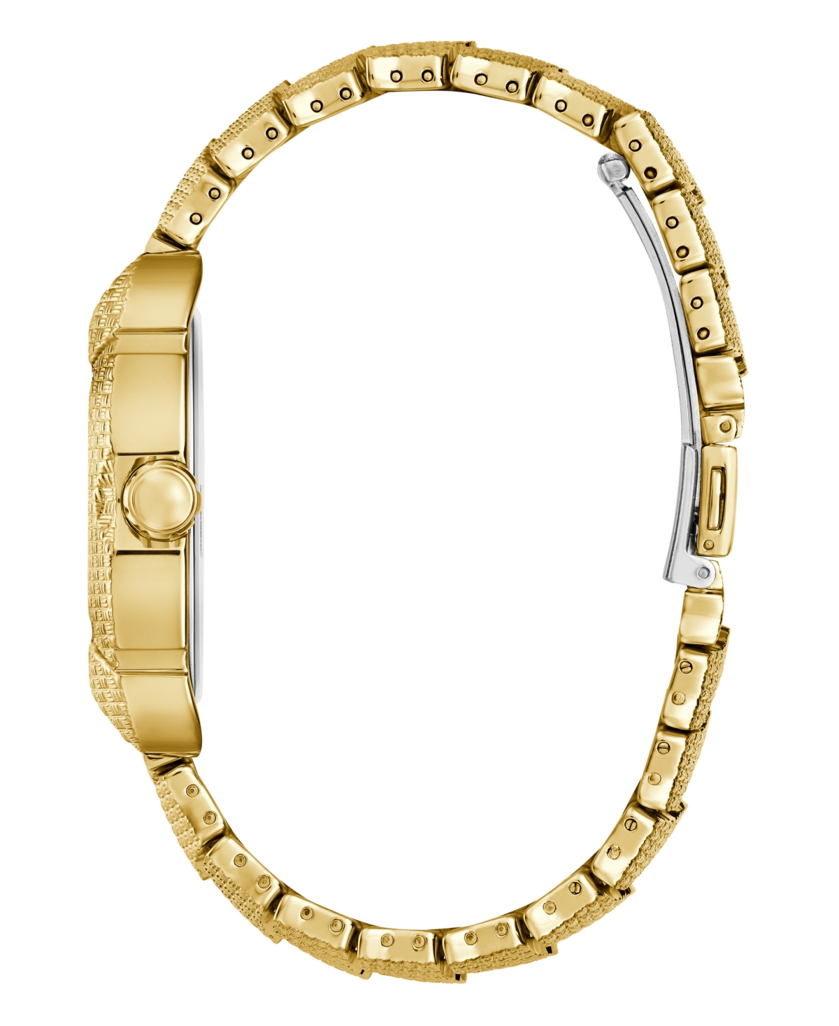 Guess Men's Multi-function Gold-tone Stainless Steel Watch, 40mm In Gold-tone
