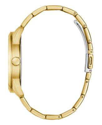 Men's Analog Gold-Tone Stainless Steel Watch, 44mm