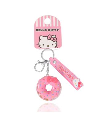 Liquid Doughnut Keychain, Cute Purse Charm and Bag Charm, Kawaii Key Chain