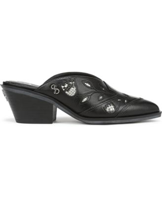 Women's Floren Western Block Heel Mules
