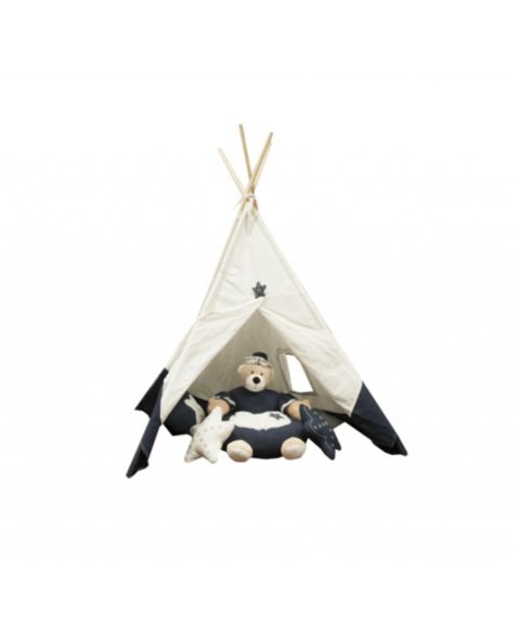 Детская игрушка Slickblue Indoor-Outdoor Canopy Tent, от 3 лет, цвет: Белый / Синий