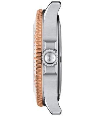 Women's Swiss Seastar 1000 Two-Tone Stainless Steel Bracelet Watch 36mm