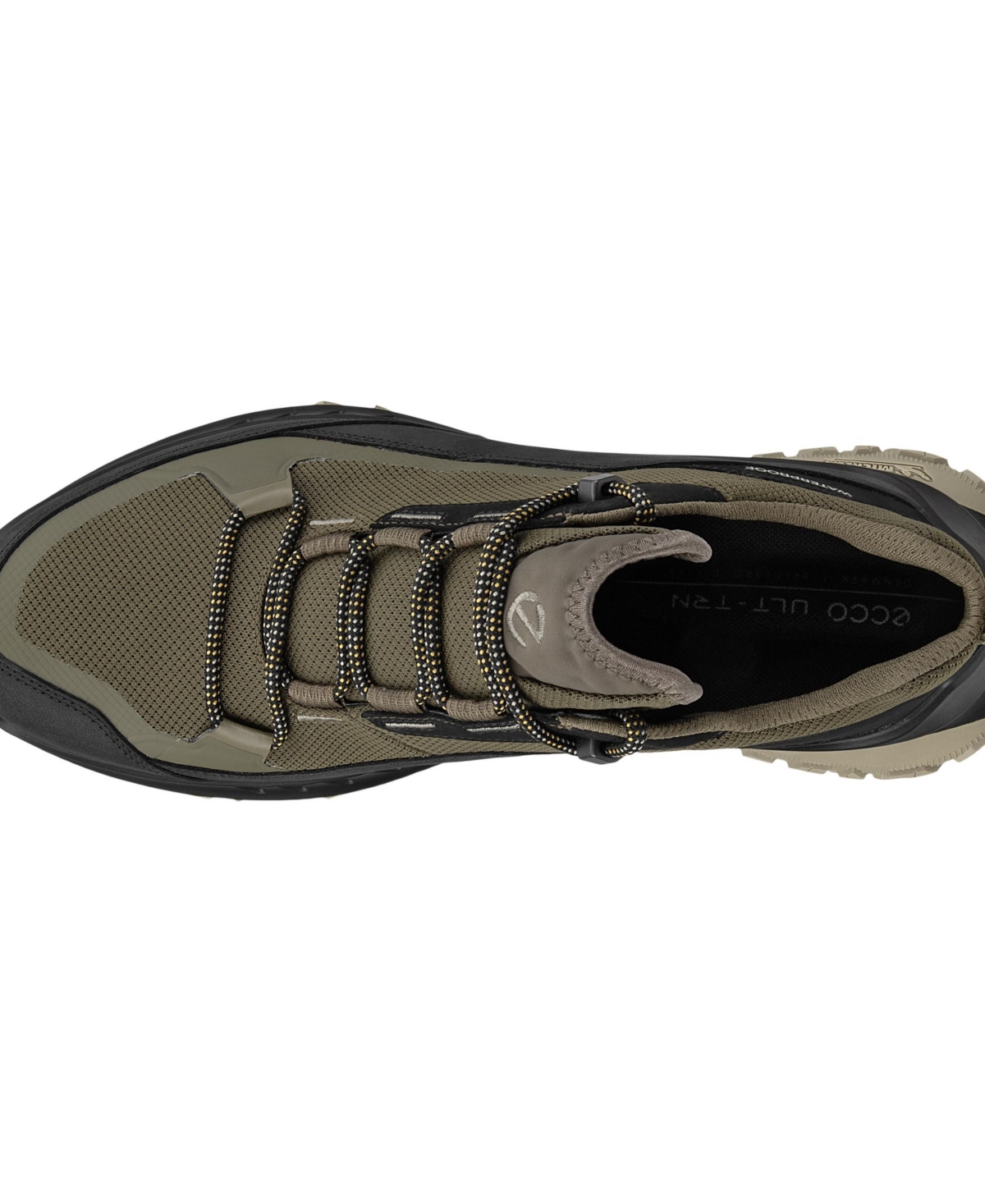 Ecco Men's Ultra Terrain Waterproof Sneakers In Black,tarmac