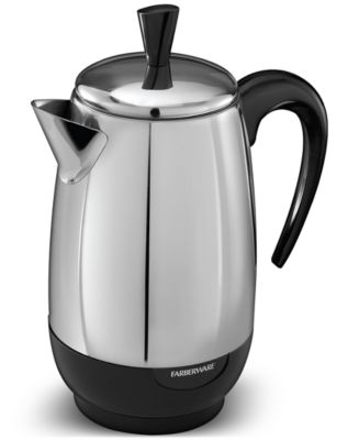 Farberware 8-Cup Stainless Steel Coffee Percolator - Macy's