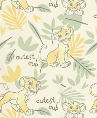 Baby Boys The Lion King Footed Coverall & Hat, 2 Piece Set  