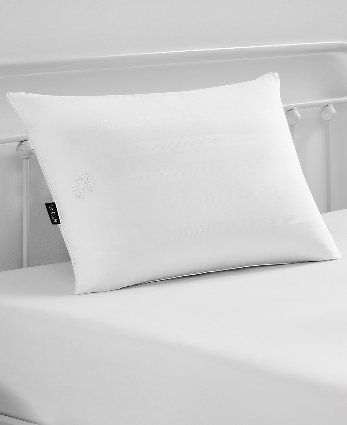 Ralph Lauren Down-like Dream Medium Density Down Alternative Pillow, Standard/queen In White