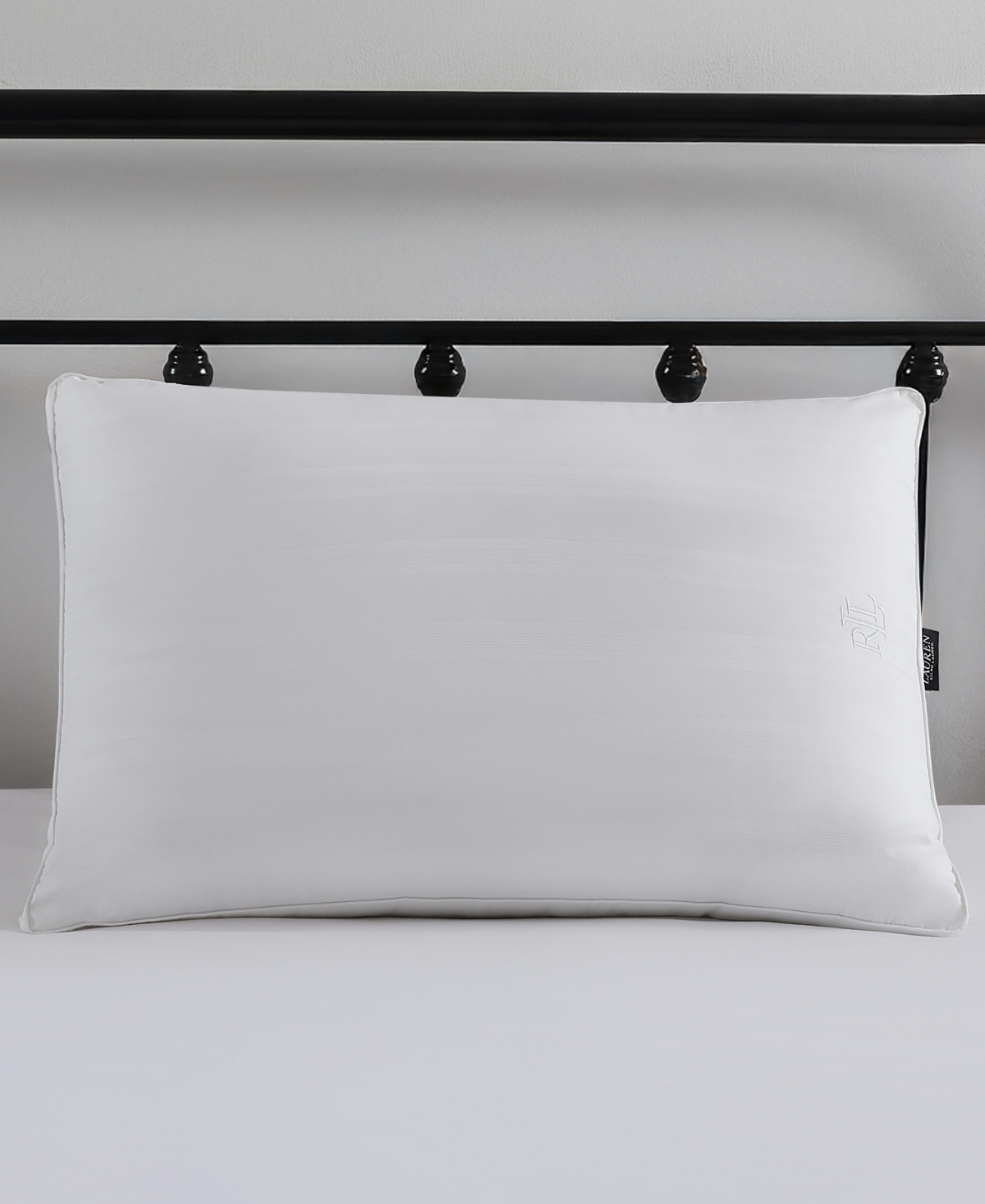 Ralph Lauren Down-like Dream Firm Density Down Alternative Pillow, King In White