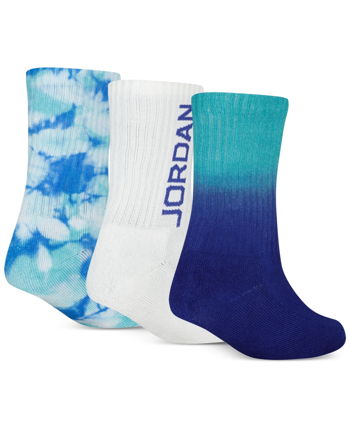 Jordan Big Boys Essentials Poolside Crew Socks, 3 Pack