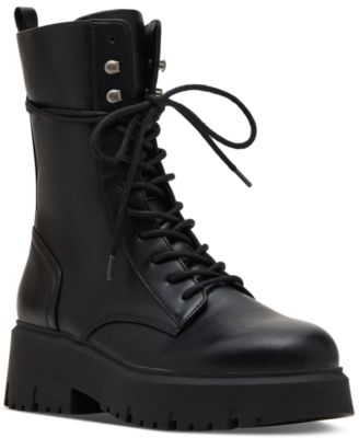 Madden Girl - Maisey Lace-Up Combat Booties