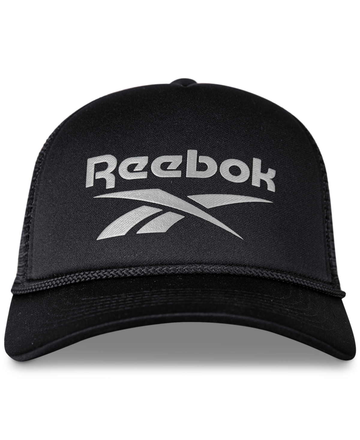 Men's Aero Deluxe Five-Panel Trucker Cap - White