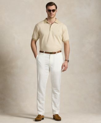 Men's Big & Tall Houndstooth Jersey Polo Shirt