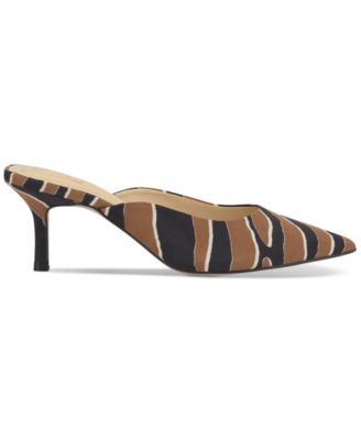 Women's Belvaen Mid-Heel Mule Pumps