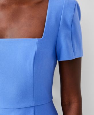 Women's Whisper Square-Neck Short-Sleeve Dress