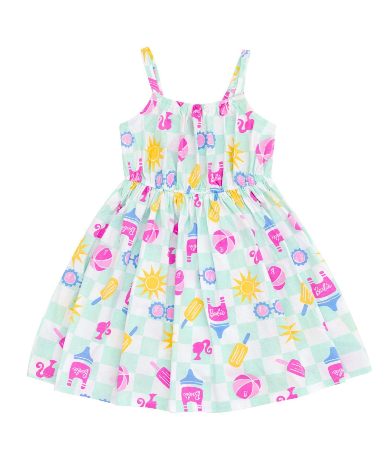 Girls Square Neck Cami Dress