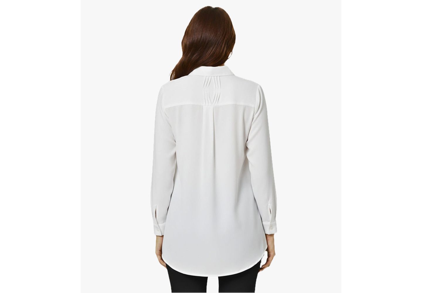 Женская рубашка Stella Carakasi Cotton Poplin Pintuck Detail Lucky Star, цвет: Чёрный — фото 3