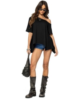 Women's Josy Off Shoulder Handkerchief Top