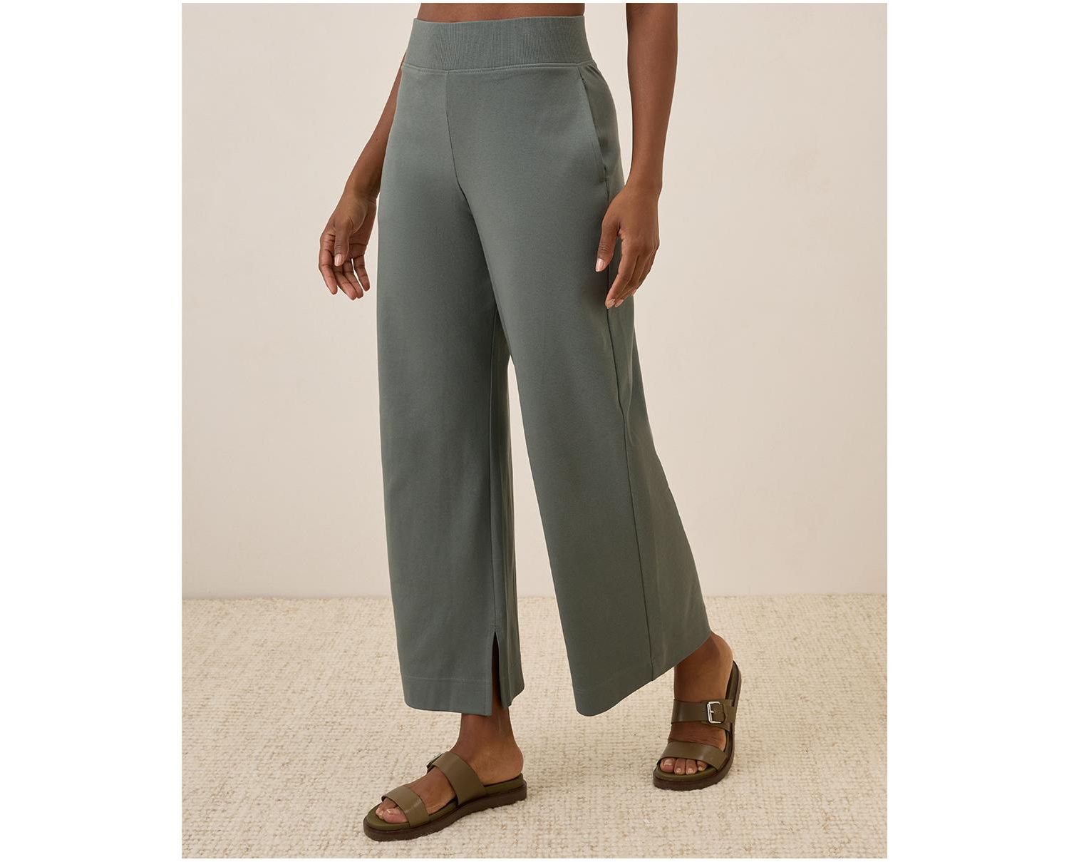 Women's Organic Cotton Airplane Wide Leg Pant - 29" Inseam