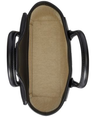 Tanner Small Pebbled Leather Satchel