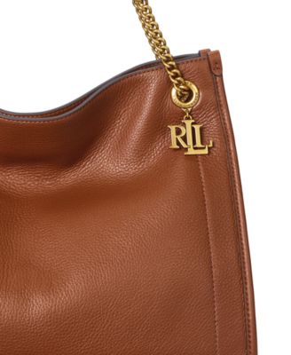 Bradley Large Pebbled Leather Tote Bag