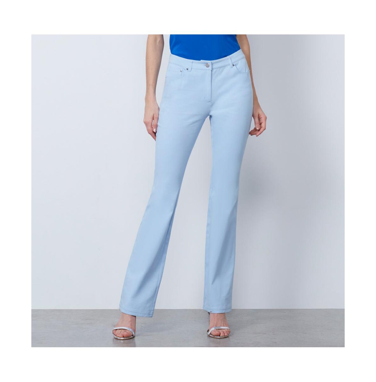 Women's Blue Stretch Cotton Jeans Saint Michel - Blue
