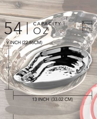 Silver Plated Oyster Serving Bowl