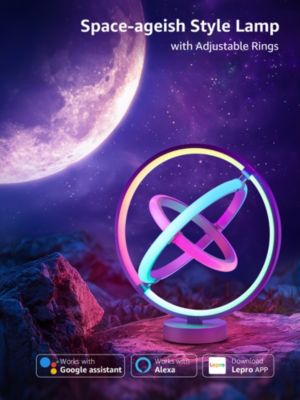 TB1 RGB+IC Addressable Lamp Alexa Google Enabled AI Smart LED Table Lamp