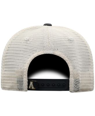 Men's Black Appalachian State Mountaineers Off Road Adjustable Trucker Hat
