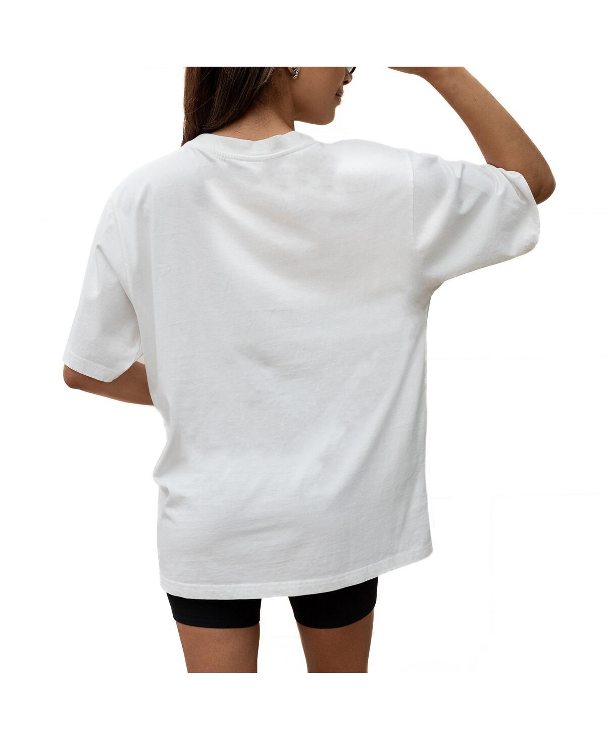 Shop Gameday Couture Women's Cream Austin Fc Goal Line Oversized T-shirt