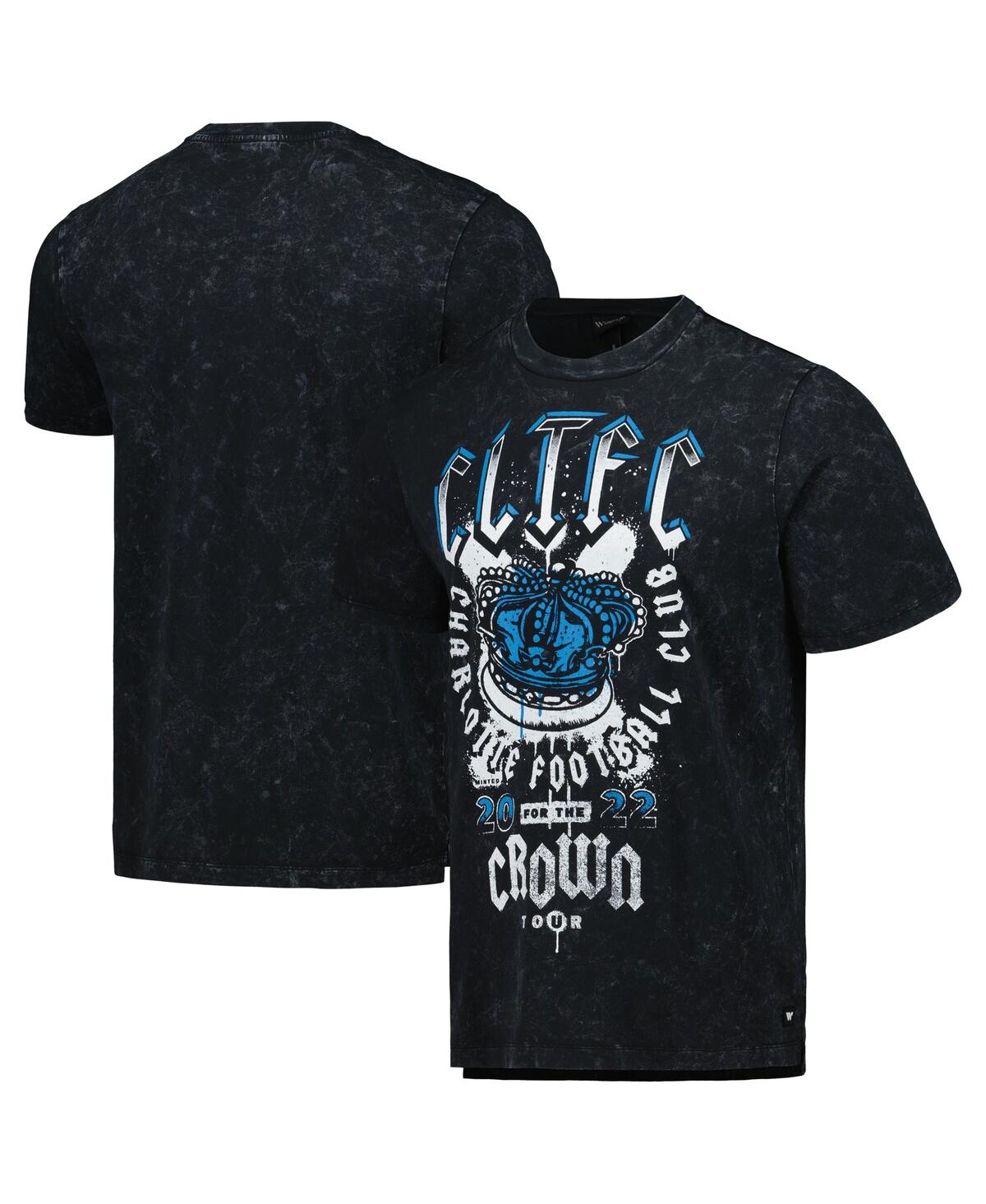 Men's Black Charlotte Fc Concert T-Shirt - Black