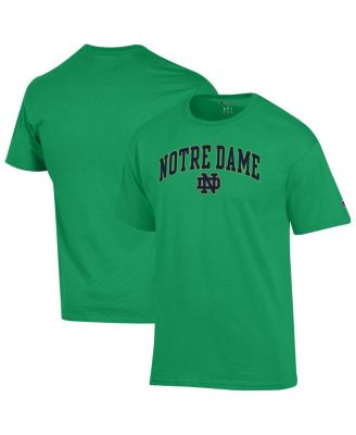 Champion - Men's&nbsp; Green Notre Dame Fighting Irish Arch Over Logo T-Shirt