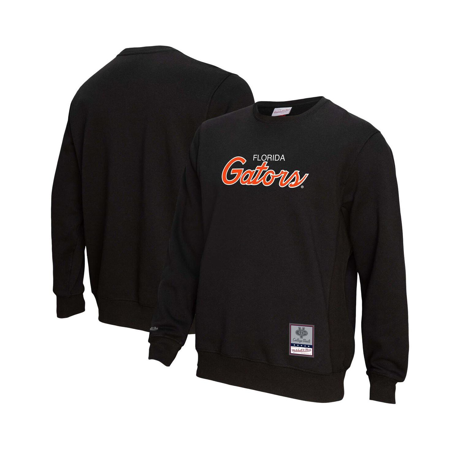 Men's Black Florida Gators Elite Script Pullover Sweatshirt