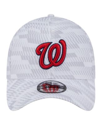 Men's White Washington Nationals Graded 39THIRTY Stretch Fit Hat
