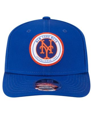 Men's Royal New York Mets Circle Patch 9SEVENTY Stretch-Snap Hat